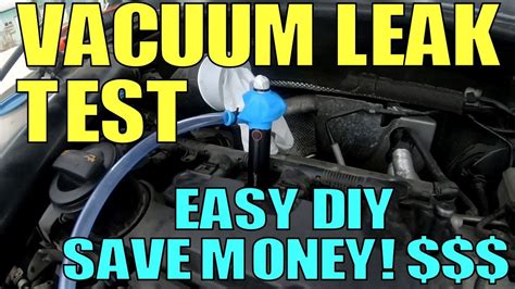 vacuum leak test diy